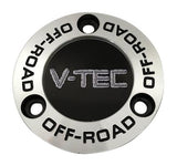 V-Tec Wheels 6029B127-5H-B001 Machined Replacement Nameplate - The Center Cap Store