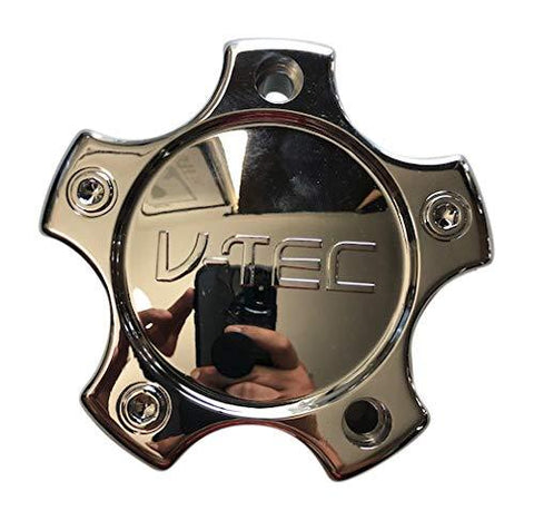 V-TEC WHEELS C326-5C USED Chrome Center Cap - The Center Cap Store