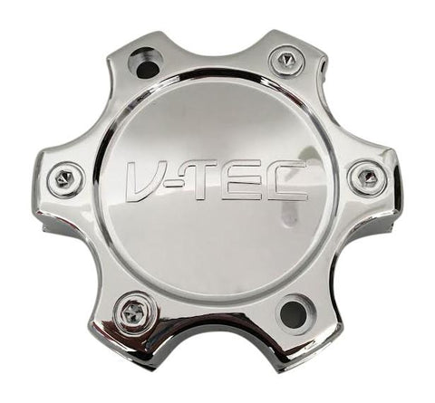 V-Tec Wheels C326-6C 60022090F-1 LG0704-06 Chrome Wheel Center Cap - The Center Cap Store