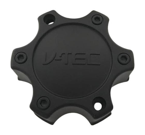 V-Tec Wheels C326-MB6CL Black Wheel Center Cap - The Center Cap Store