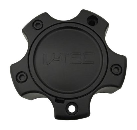 V-Tec Wheels C372-6CDOC-2 LG0812-49 Matte Black Center Cap - The Center Cap Store