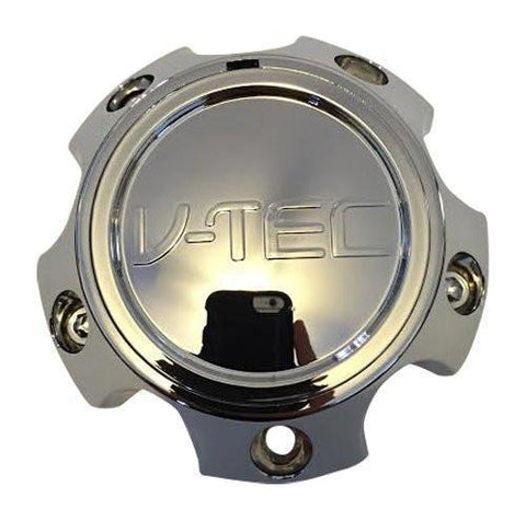 V-Tec Wheels C392-5C Chrome Wheel Center Cap 5 Lug - The Center Cap Store