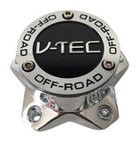 V-Tec Wheels C394-5-CAP C394-5 Chrome Wheel Center Cap - The Center Cap Store