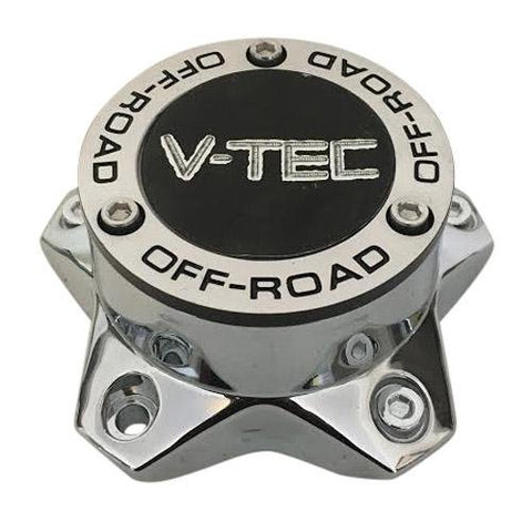 V-Tec Wheels C394-5 LG1008-26 Chrome Wheel Center Cap - The Center Cap Store