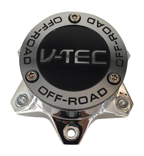 V-TEC Wheels C394-6-CAP Chrome Wheel Center Cap - The Center Cap Store