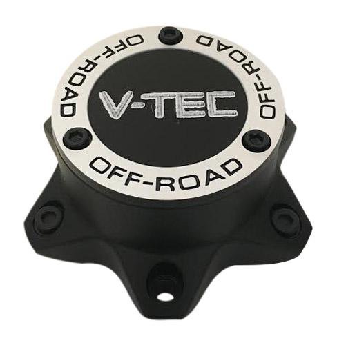 V-Tec Wheels C394-65EC LG1008-31 Black Wheel Center Cap - The Center Cap Store