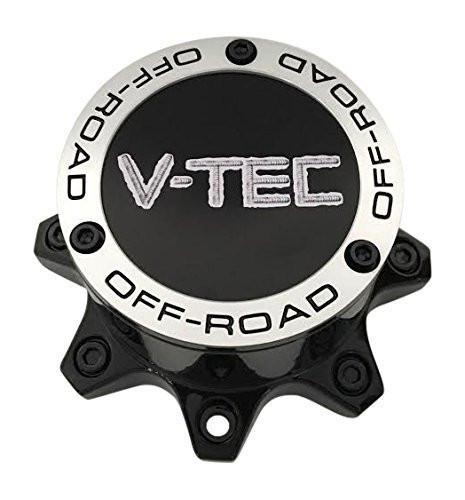 V-Tec Wheels C394GB-8VT Gloss Black Center Cap - The Center Cap Store