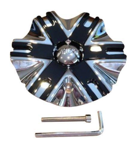 VISCERA WHEEL CAP VISCERA 841 CAP EMR0841-CAR-CAP LG1209-47 Chrome - The Center Cap Store