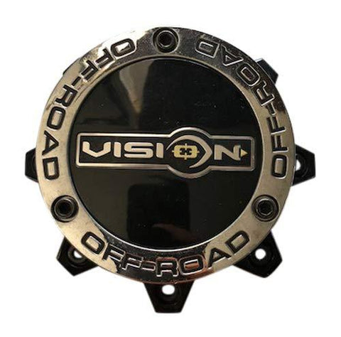 Vision Offroad Wheels C394PLGB-8V 6035B170-8H-B001 Used Center Cap - The Center Cap Store