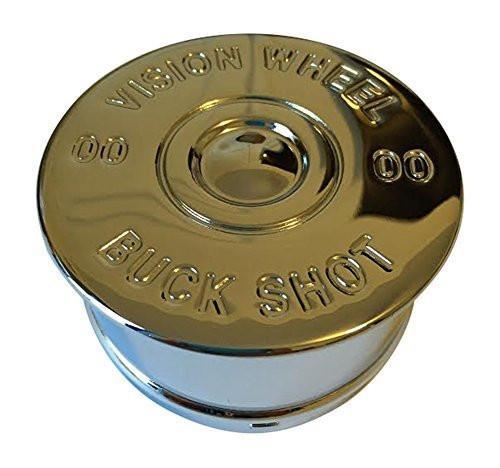 Vision Wheel Buck Shot C158Z Chrome Wheel Center Cap - The Center Cap Store