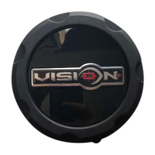 Vision Wheel C398SB-8V C622204 Used Matte Black Center Cap - The Center Cap Store