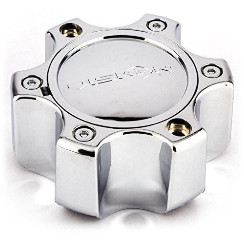 Vision Wheel Chrome Center Cap 6 lug Tall Removable Top C375-6CDOC for Vision Warrior 375 Wheel - The Center Cap Store