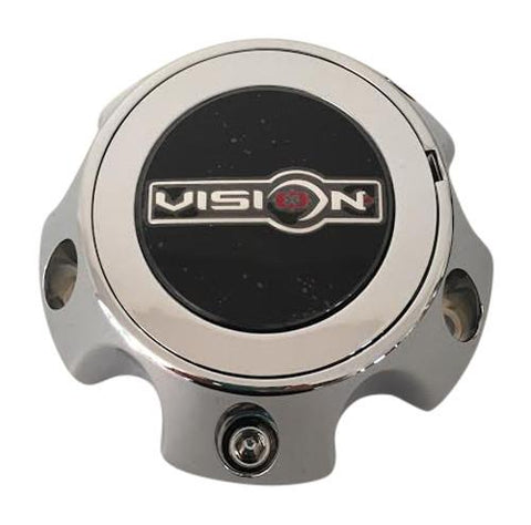 Vision Wheels 392-5V C-415-4 Chrome Wheel Center Cap - The Center Cap Store