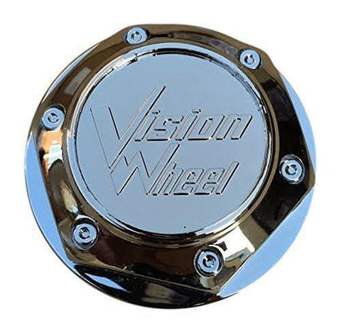 Vision Wheels 763-CAP Pop In Chrome Center Cap MB - The Center Cap Store