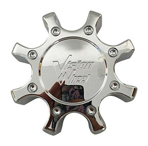 Vision Wheels C375C-A LG0810-33 Chrome Wheel Center Cap - The Center Cap Store