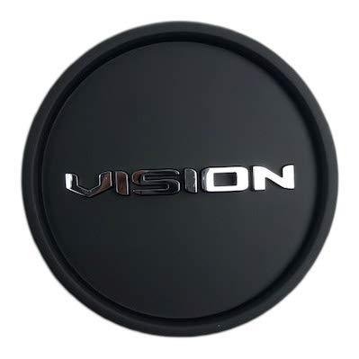 Vision Wheels C388SB-8ECV Black Snap in Center Cap - The Center Cap Store