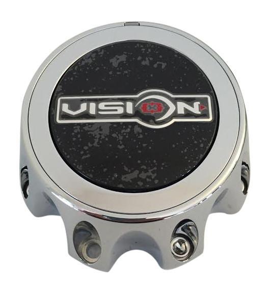 Vision Wheels C392-8V Chrome Wheel Center Cap - The Center Cap Store