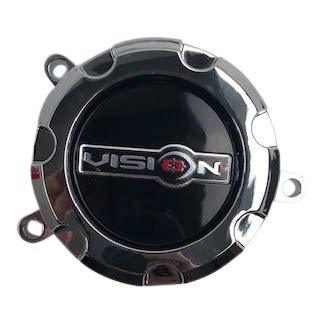 Vision Wheels C398-5V Chrome Wheel Center Cap - The Center Cap Store