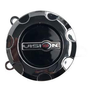 Vision Wheels C398-65V C398MB-65-GA C-310-3 Chrome Center Cap - The Center Cap Store