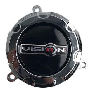 Vision Wheels C398-6V Chrome Wheel Center Cap - The Center Cap Store