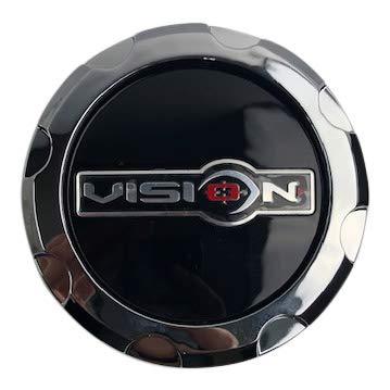 Vision Wheels C398-8LV Chrome Wheel Center Cap - The Center Cap Store