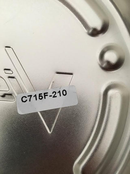 Vision Wheels C715F-210 Chrome Wheel Center Cap - The Center Cap Store