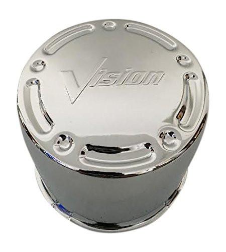 Vision Wheels C715R-210 Chrome Wheel Center Cap Old Logo - The Center Cap Store