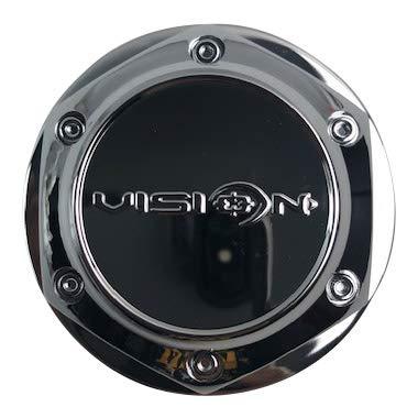 Vision Wheels C763/764-V Chrome Wheel Center Cap for 7X and 5X Wheels - The Center Cap Store