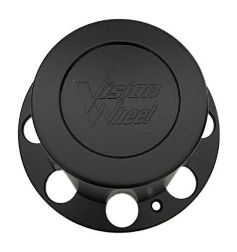 Vision Wheels C81D2R LG0712-44 Black Wheel Center Cap - The Center Cap Store