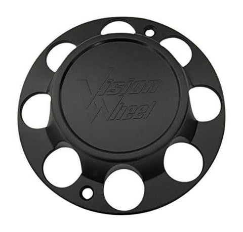 Vision Wheels C81M-1F Black Wheel Center Cap - The Center Cap Store