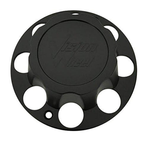 Vision Wheels CAP-081A Matte Black Wheel Center Cap - The Center Cap Store