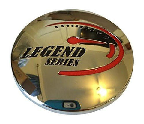 Vision Wheels Legend Series 6058K68 C143-V Chrome Wheel Center Cap - The Center Cap Store