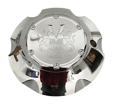 Vogue Tyres 647290F-3 Chrome Wheel Center Cap - The Center Cap Store