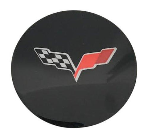 Wheel Replicas Corvette 5097 Black Wheel Center Cap - The Center Cap Store